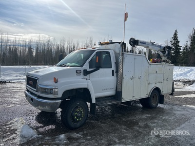 2007 GMC C5500 4x4 サービスカー