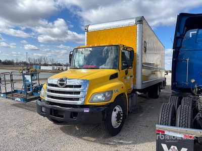 2018 Hino 268 4x2 Kastenwägen