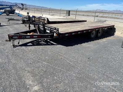 2012 PJ Trailers 20 ft T/A Equipment Trailer