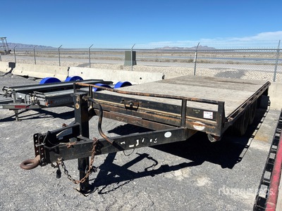 2012 JRW 16 ft T/A Equipment Trailer