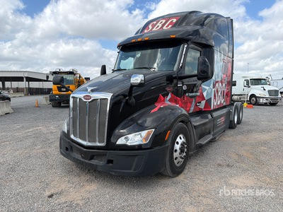 2022 Peterbilt 579 6x4 Cabeza Tractora Cabina Dormitorio
