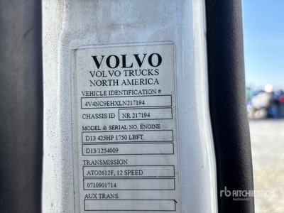 2020 Volvo VNL760 Tracteur routier couchette
