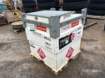 Western 1000 L Skid Mounted Steel Diesel Fuel Tank