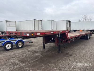 2012 Blackstone 48 ft T/A Step Deck Trailer