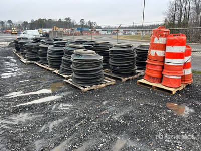 Quantity of (31) Pallets of Traffic Cone Rubber Weights