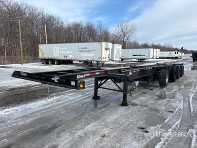 2010 Max Atlas Quad/A Extendable Container aanhangwagen