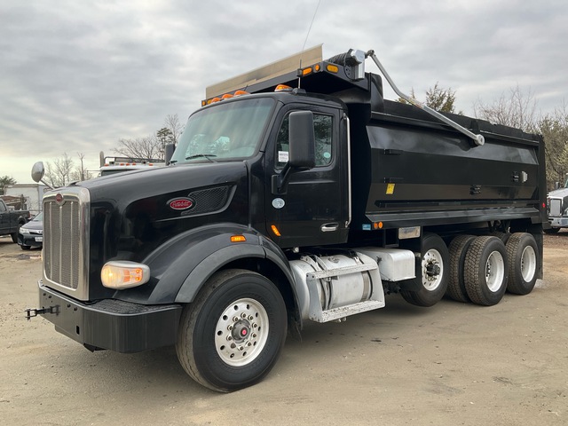 2016 Peterbilt 567 8x4 Tri/A Dump Truck