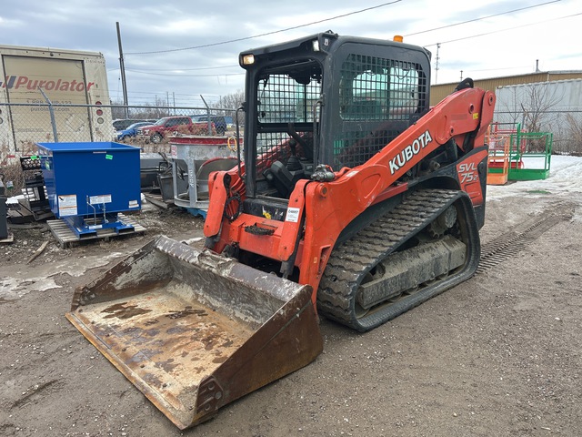 2018 Kubota SVL75-2 Two-Speed High Flow Compact Track Loader
