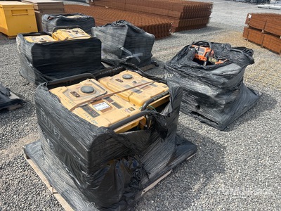 Quantity of (2) Pallets of Portable Generator Set (Inoperable)