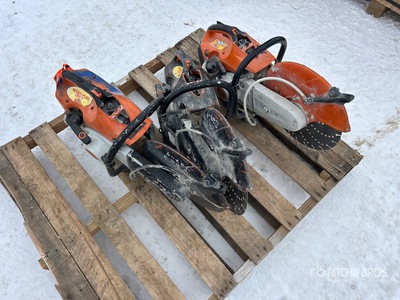 Quantity of (3) Stihl TS420 14 in Sierra de Corte (Inoperable)