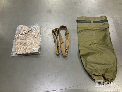 (46) Individual Belts, (23) Working Parkas, (20) Clothing Bags & Assorted Items