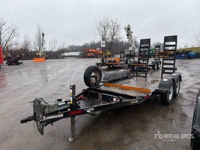 2020 Pratt CP0510 10 ft T/A Equipment Trailer