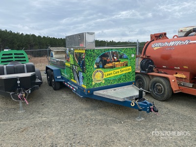 2025 The Concrete Edge 16 ft T/A Remolque Portamaquinaria