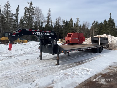 2024 PJ Trailers 36 ft T/A Gooseneck Apparatuur aanhangwagen