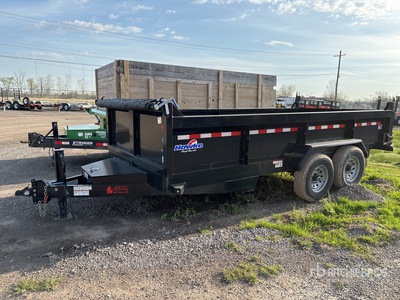 2025 Hawke 16 ft T/A エンドダンプトレーラー