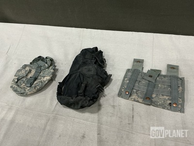 (63) Canteen Pouches, (50) M4 Three Mag Pouches & Assorted Items