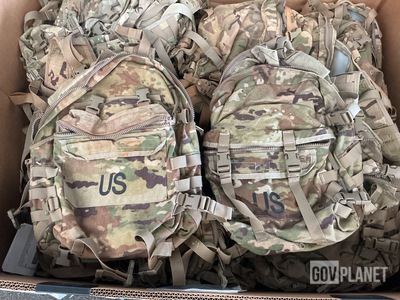 (45) Field Packs, (12) Hydration System Carriers & Assorted Items