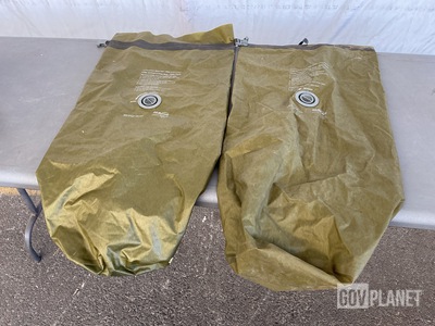 (2) Clothing Bags, (62) Sleeping Mats, (4) Pairs of Knee Pads & Assorted Items