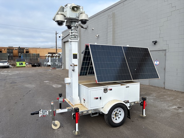 2025 Clearview Towers Hisolo Solar S/A Security Camera Trailer (Unused)