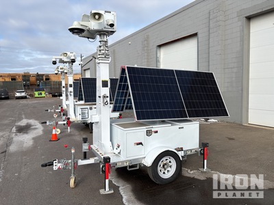 2025 Clearview Towers Hisolo Solar S/A Security Camera Trailer (Unused)