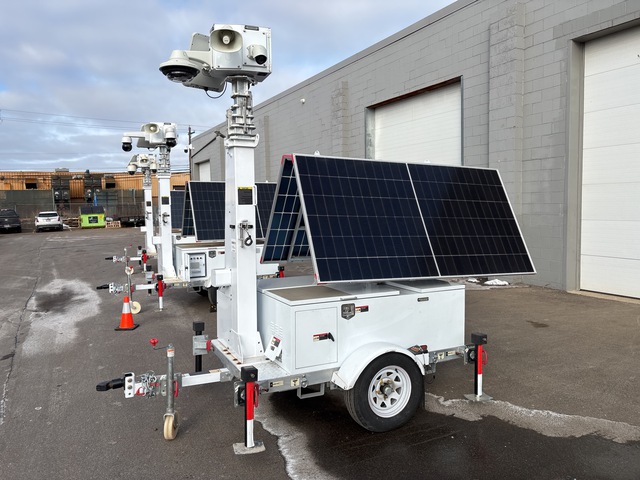 2025 Clearview Towers Hisolo Solar S/A Security Camera Trailer (Unused)