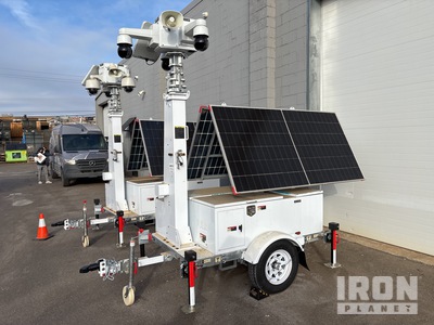 2025 Clearview Towers Hisolo Solar S/A Security Camera Trailer (Unused)