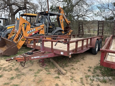 2011 18 ft T/A ユーティリティトレーラー