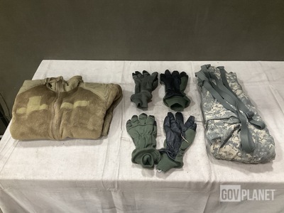 (23) Pairs of Flyer’s Gloves, (29) Cold Weather Jackets & Assorted Items