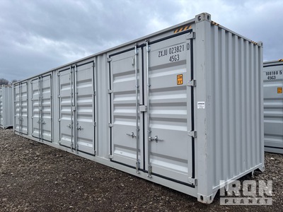 2025 40 ft High Cube Multi-Door Storage Container