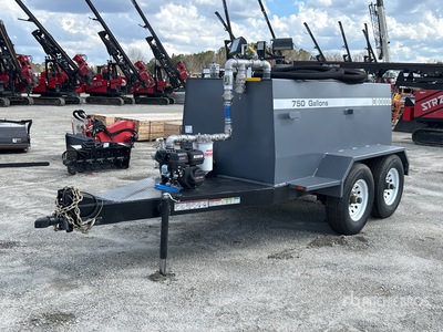2023 Industrias America 750 gal Trailer Mounted Steel Diesel Fuel Tank
