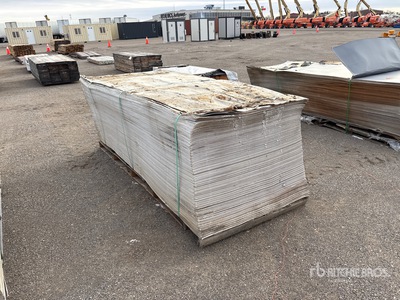 Quantity of (250) 4 ft x 9 ft Thermoply