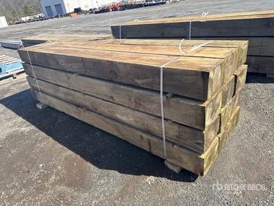 Quantity of (12) 8 in x 12 in x 20 ft Pressure Treated Lumber