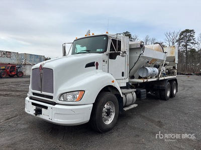 2017 Kenworth T400 6x6 6x4 شاحنة الجونايت