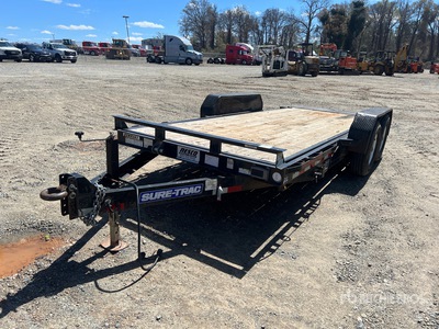 2018 Sure-Trac 19 ft T/A Tilt Deck Trailer