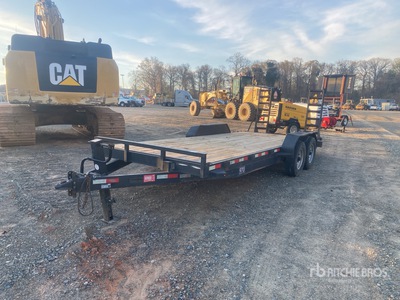 2022 Gorilla Trailers 20 ft T/A Equipment Trailer