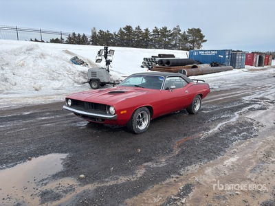 1974 Plymouth Barracuda 383 High Performance Samochód klasyczny