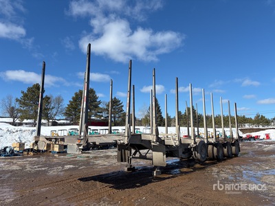 2015 Manac 48 ft Quad/A Log Trailer