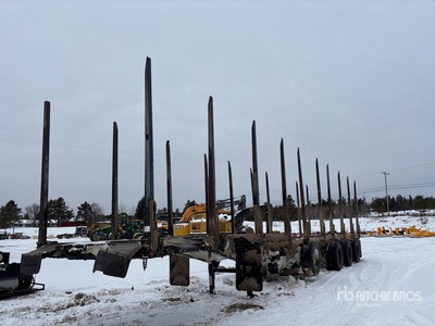 2019 Timmins DDL48-3A-STAL 48 ft Quad/A Log Trailer