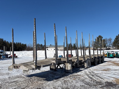 2014 Manac 48 ft Quad/A Combination Log Trailer