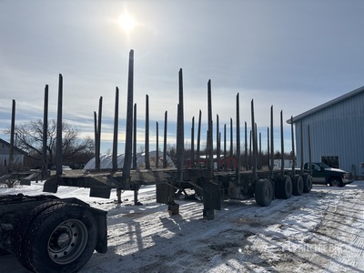 2014 Manac 48 ft Quad/A Combination Boomstam aanhangwagen