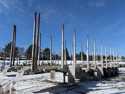 2019 Timmins DDL48-3A-STAL 48 ft Quad/A Combination Log Trailer