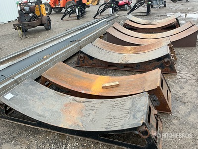 Quantity of (8) Steel Cradles