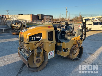 2015 Cat CB34B Walec dwubębnowy