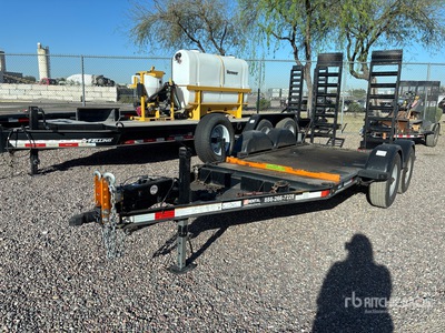 2019 Snake River 10 ft T/A Equipment Trailer