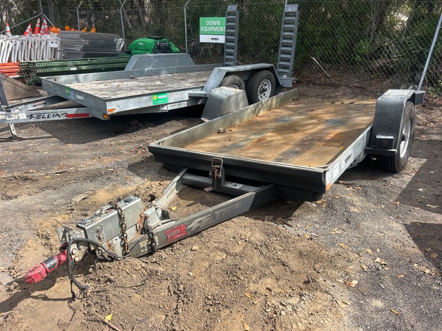 2014 Felling FT-6T-G 12 ft S/A Tilt Deck Trailer (Inoperable)