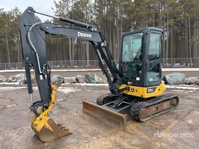 2022 John Deere 35G Mini Excavadora