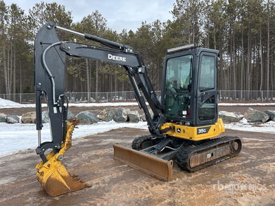 2022 John Deere 35G Mini Excavadora