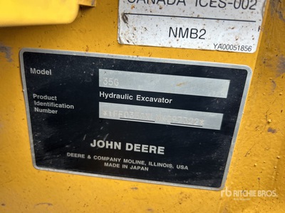 2022 John Deere 35G Mini Excavadora