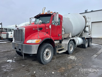 2011 Peterbilt 348 8x4 Twin-Steer Mixer Truck (Inoperable)