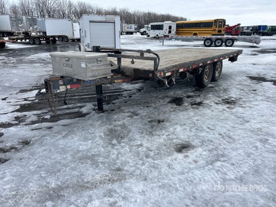 2012 Load Trail DK021 18 ft T/A Equipment Trailer